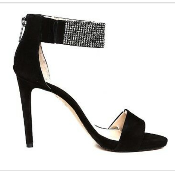 Vince Camuto Fyell suede open-toe stilettos - Picture 2 of 10